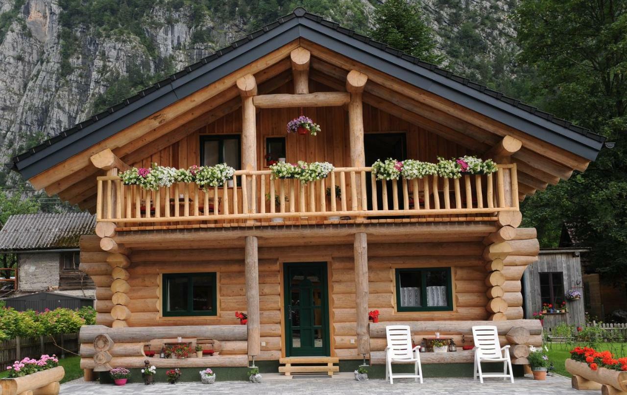 C.T.N. Loghouse Villa Hallstatt Buitenkant foto
